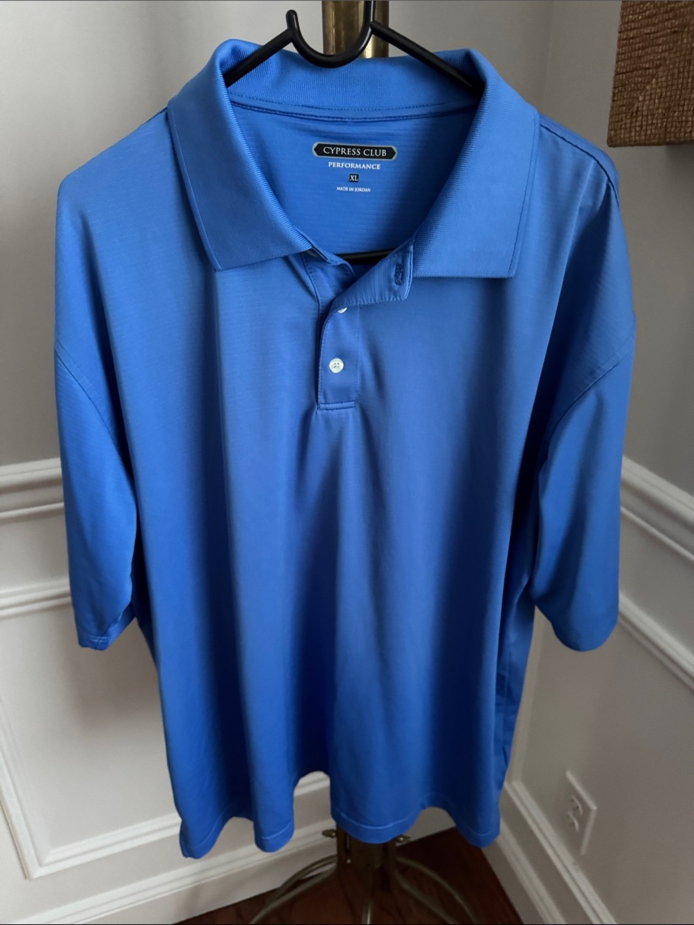 Cypress Club Men's Performance Polo — Royal Blue
